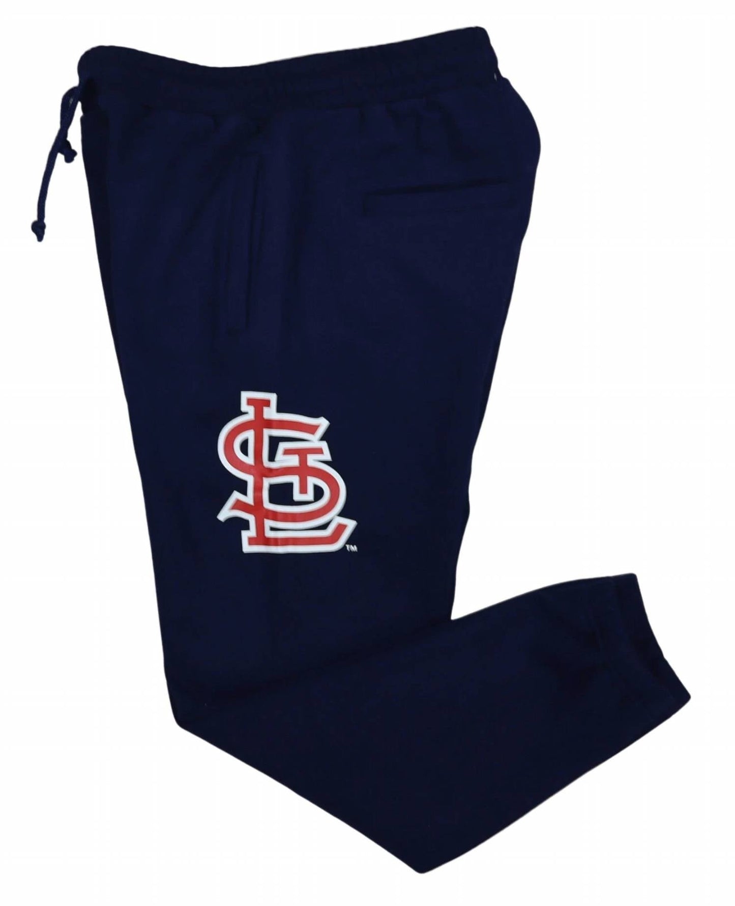Mitchell & Ness - Men’s Cooperstown Mlb Repeat Logo Fleece Nwt Cardinals Sweatpants