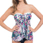 Profile By Gottex - Bandeau Fly Away Tankini Top