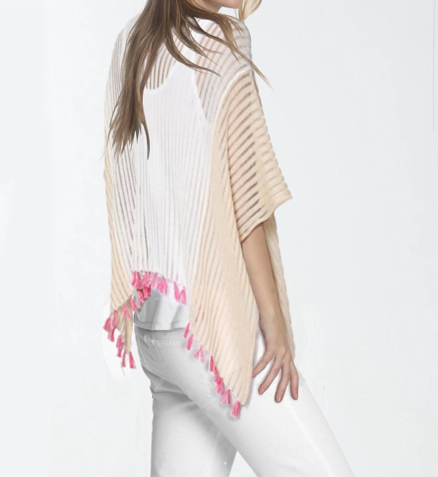 Label+Thread - Amelia Tassel Poncho