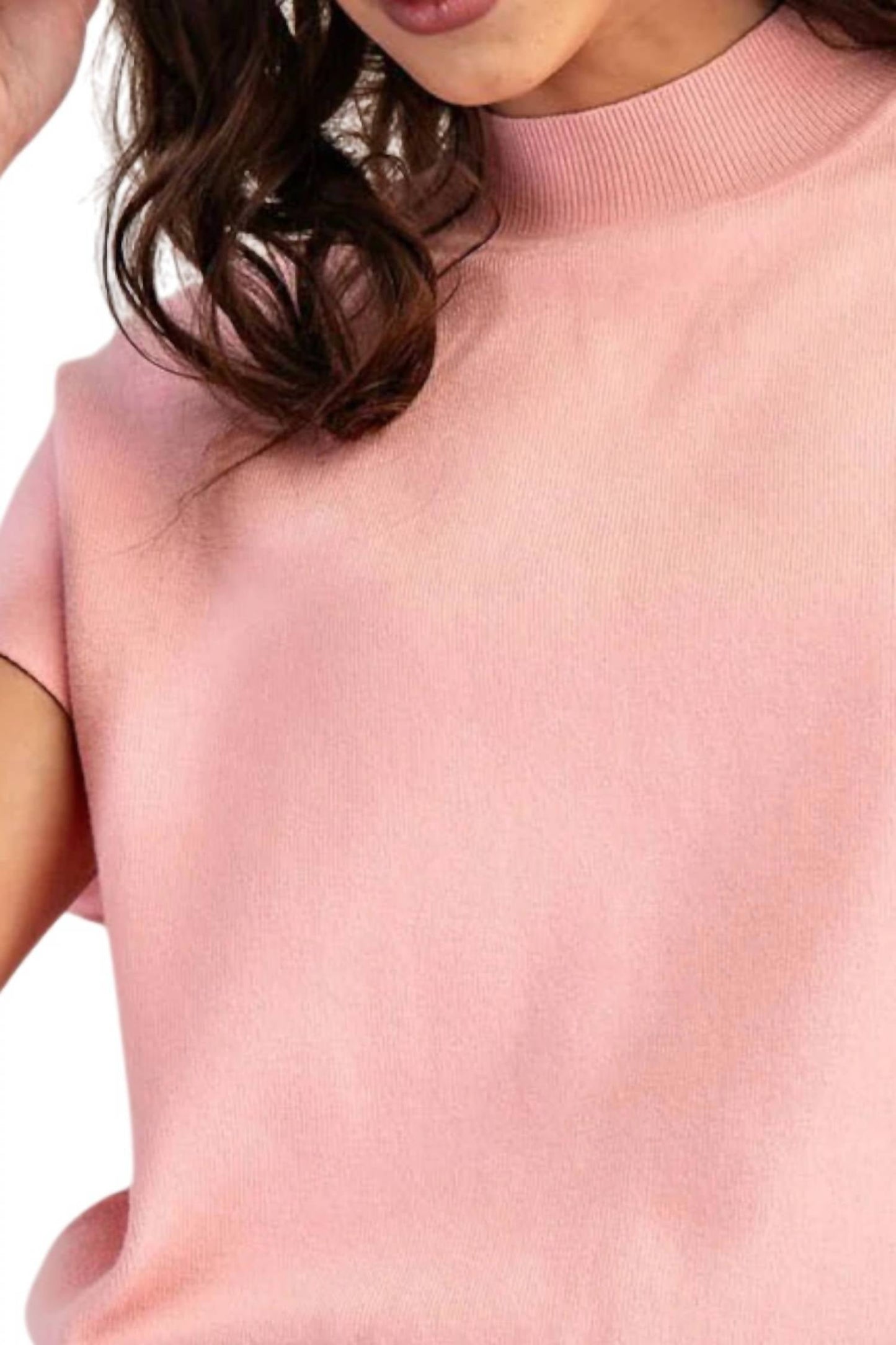 Ee:Some - Haven Mock Neck Knit Top