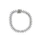 Cubic Zirconium Tennis Bracelet Sterling Silver