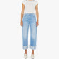Mother - Half Pipe Ankle Cuff Fray Jean