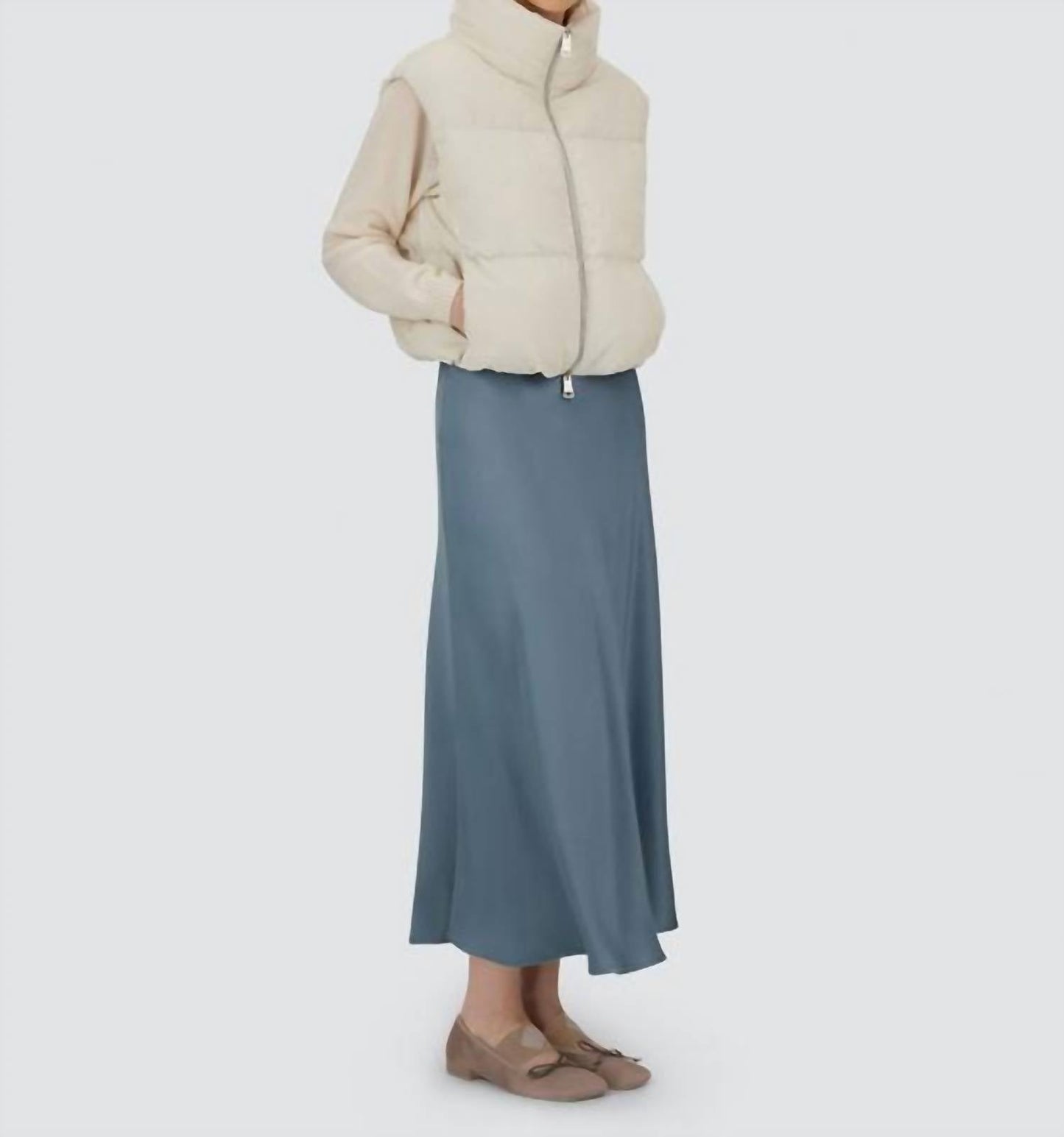 Herno - Shiny Corduroy Vest
