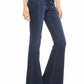 Cello - High Rise Dark Wash Super Flare