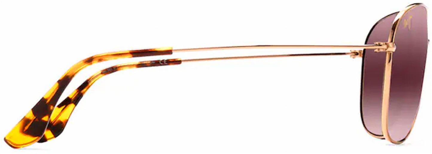 Maui Jim - क्लिफ हाउस ध्रुवीकृत एविएटर धूप का चश्मा