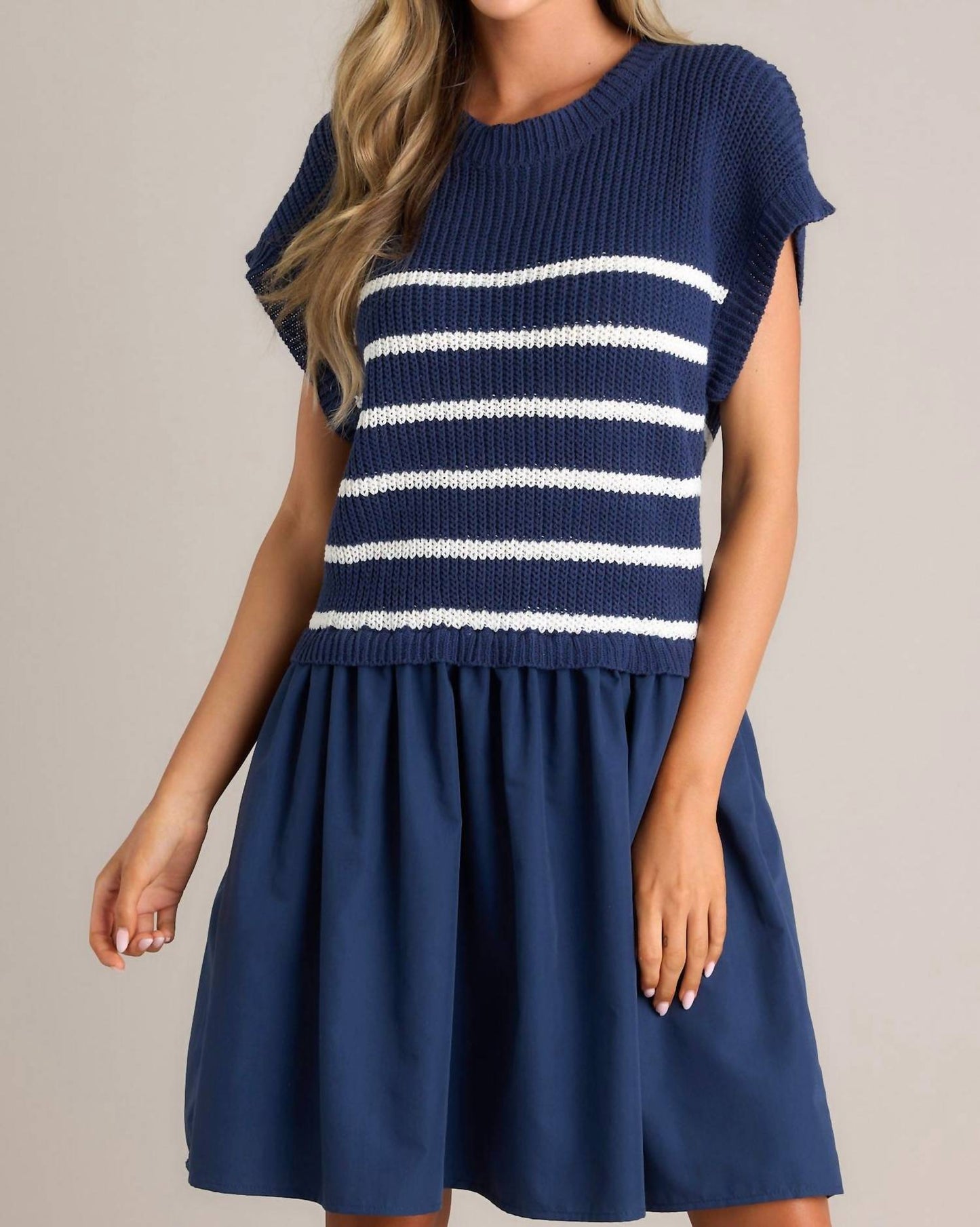Entro - Lake Life Striped Dress