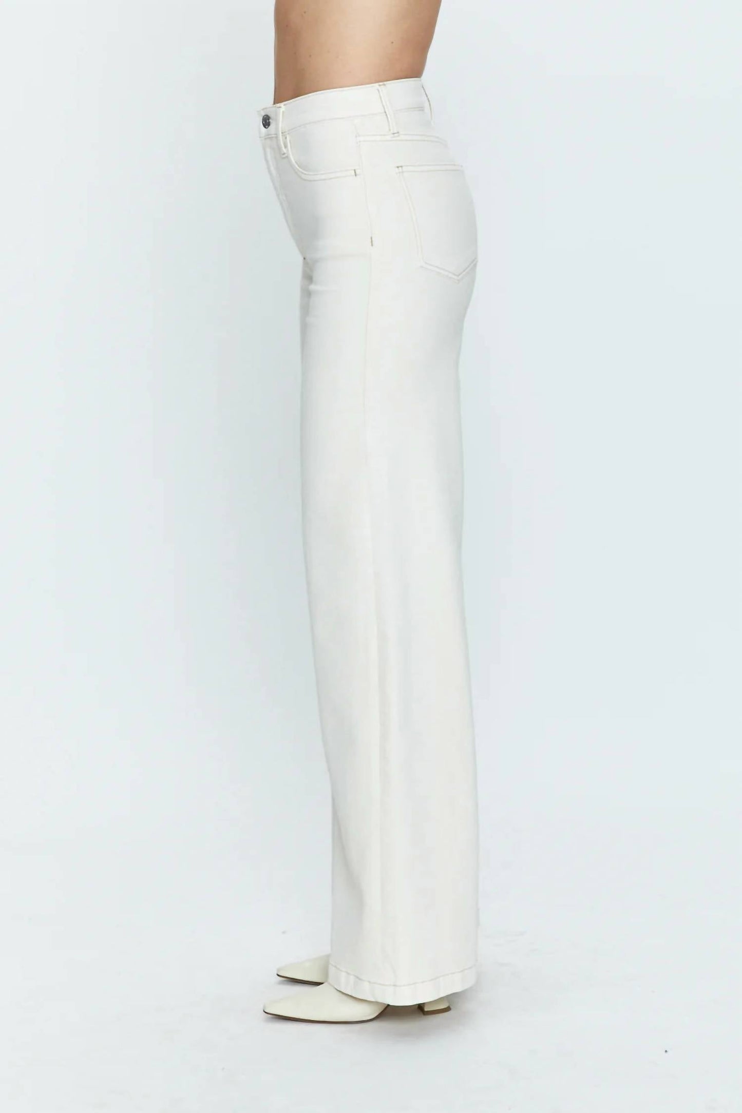 Pistola - Lana High Rise Ultra Wide Leg Denim Pants