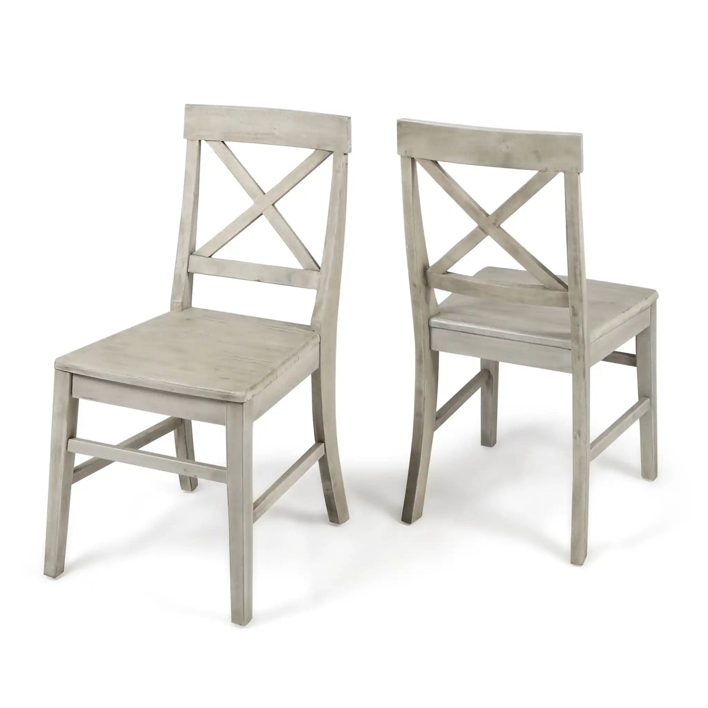 Plethora Dining Chair With X-Shaped Back (Set of 2)