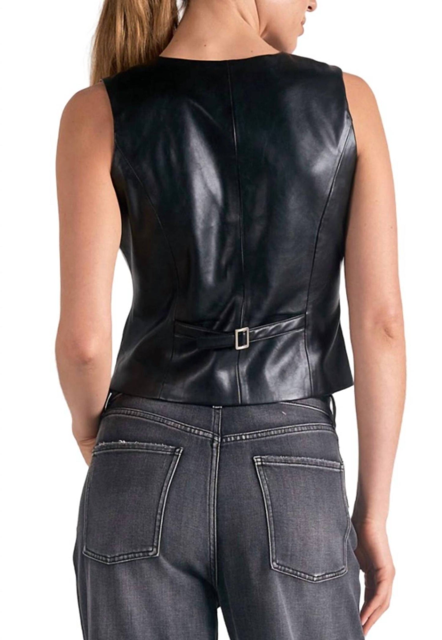 Elan - Button Front Vest