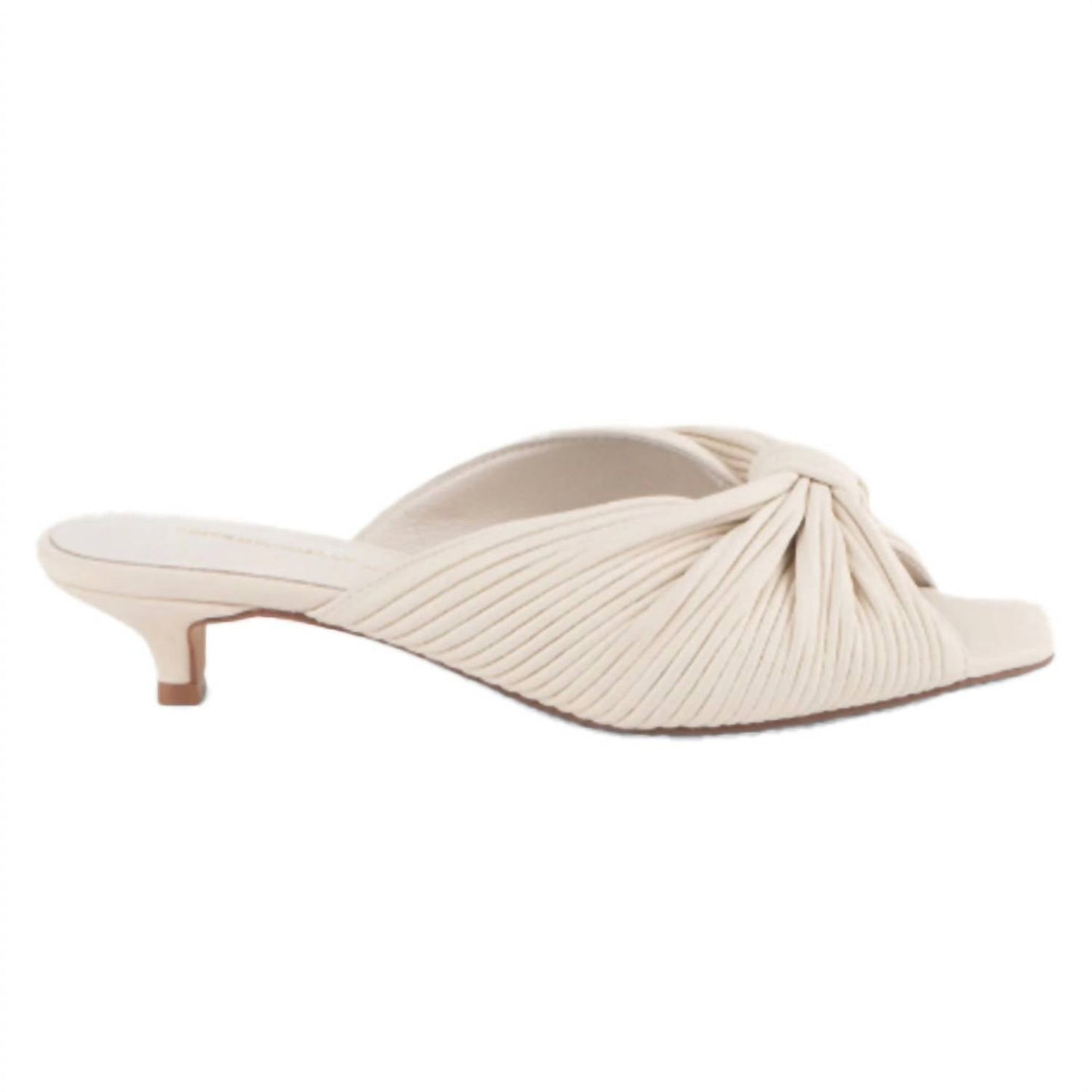 Intentionally Blank - Curfew Leather Kitten Heel