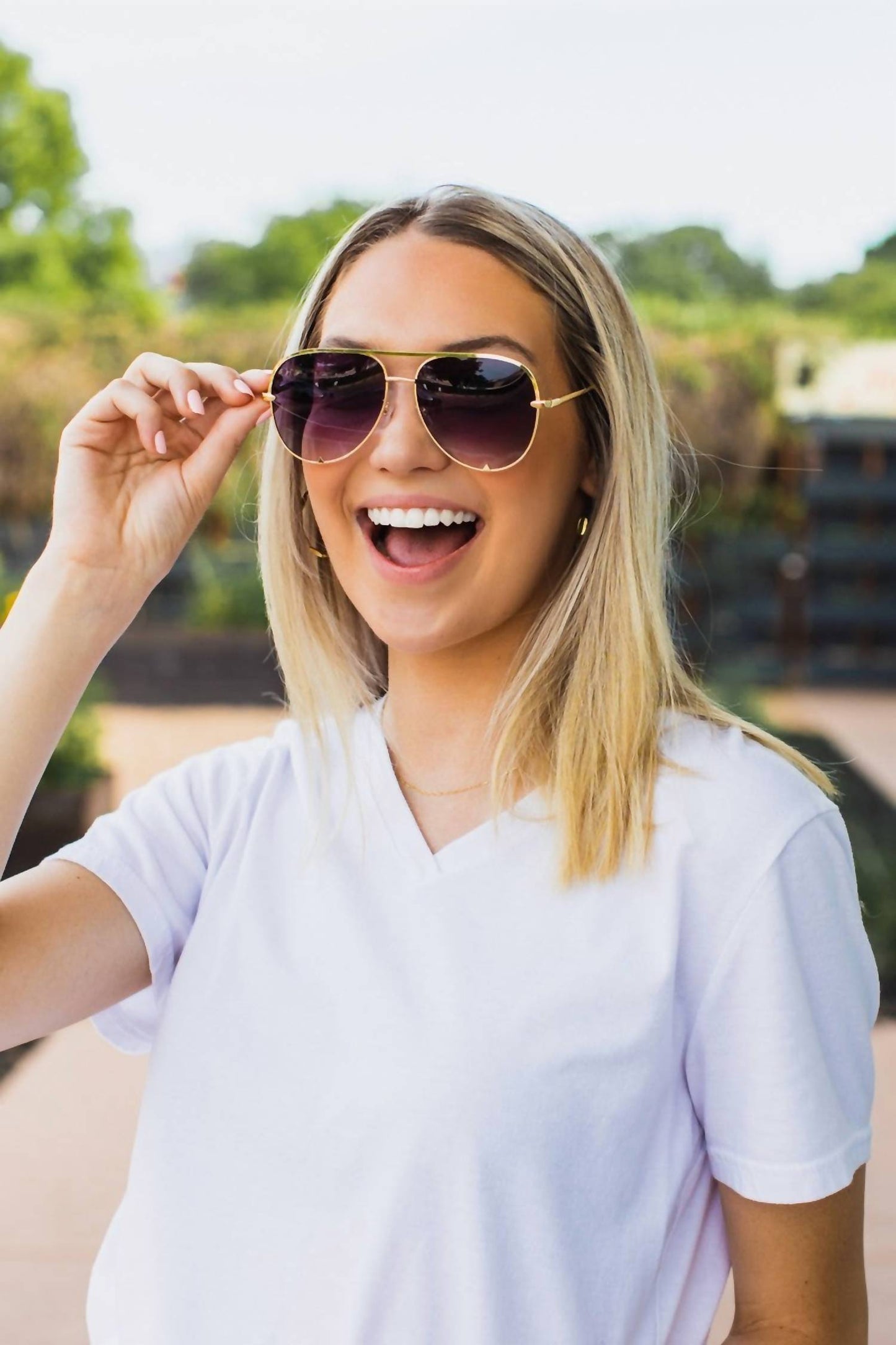 Julia Rose - Unisex The Alex High Quality Aviator Sunglasses