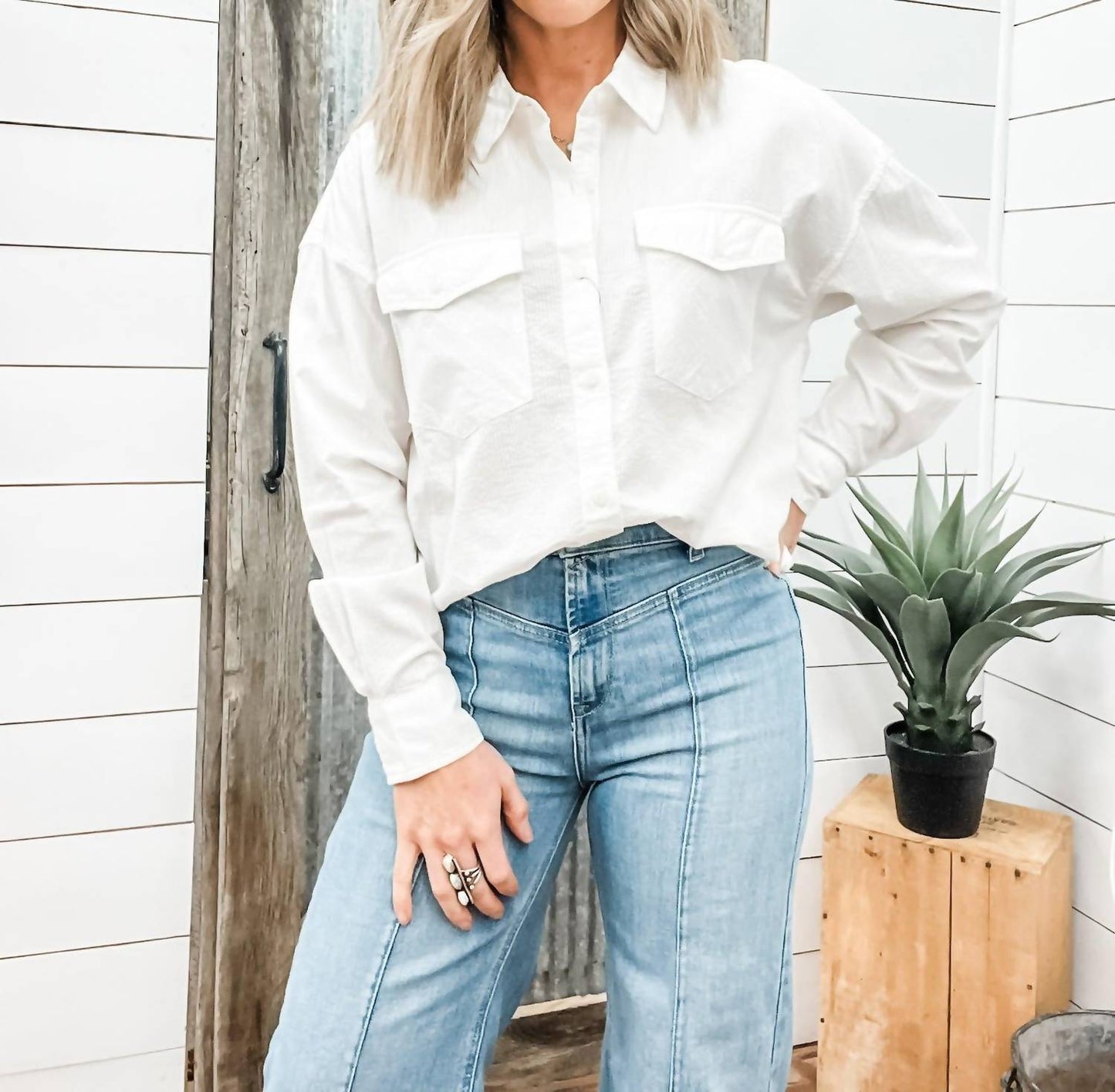 Ariat - Baggy Button Up Shirt