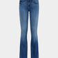 L'Agence - Sneeki Low Rise Sneaker Straight Leg Jean