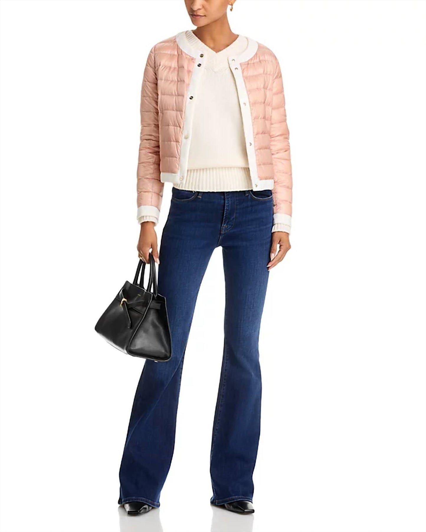 Herno - Matte Trim Quilted Short Jacket