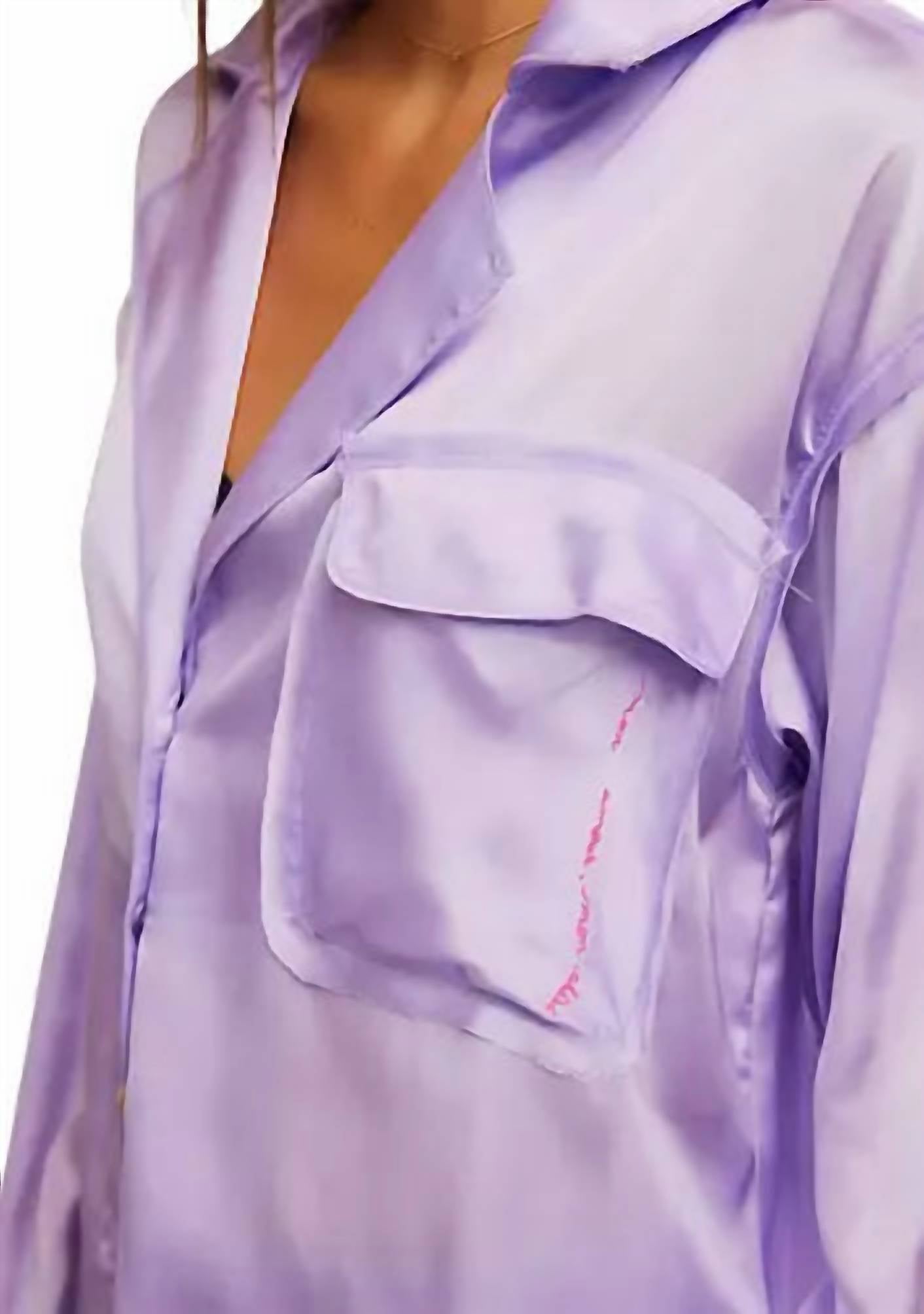Free People - Like Honey Pajama Shirt
