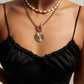 Eklexic - Women's Palmer Pearl Choker Necklace