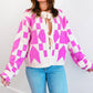 &Merci - Bow-front Crop Sweater Cardigan