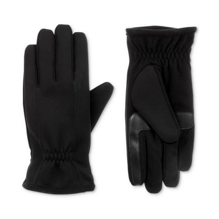 isotoner-signature-mens-active-gloves-black-1