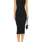 Enza Costa - Silk Knit Tank Midi Dress