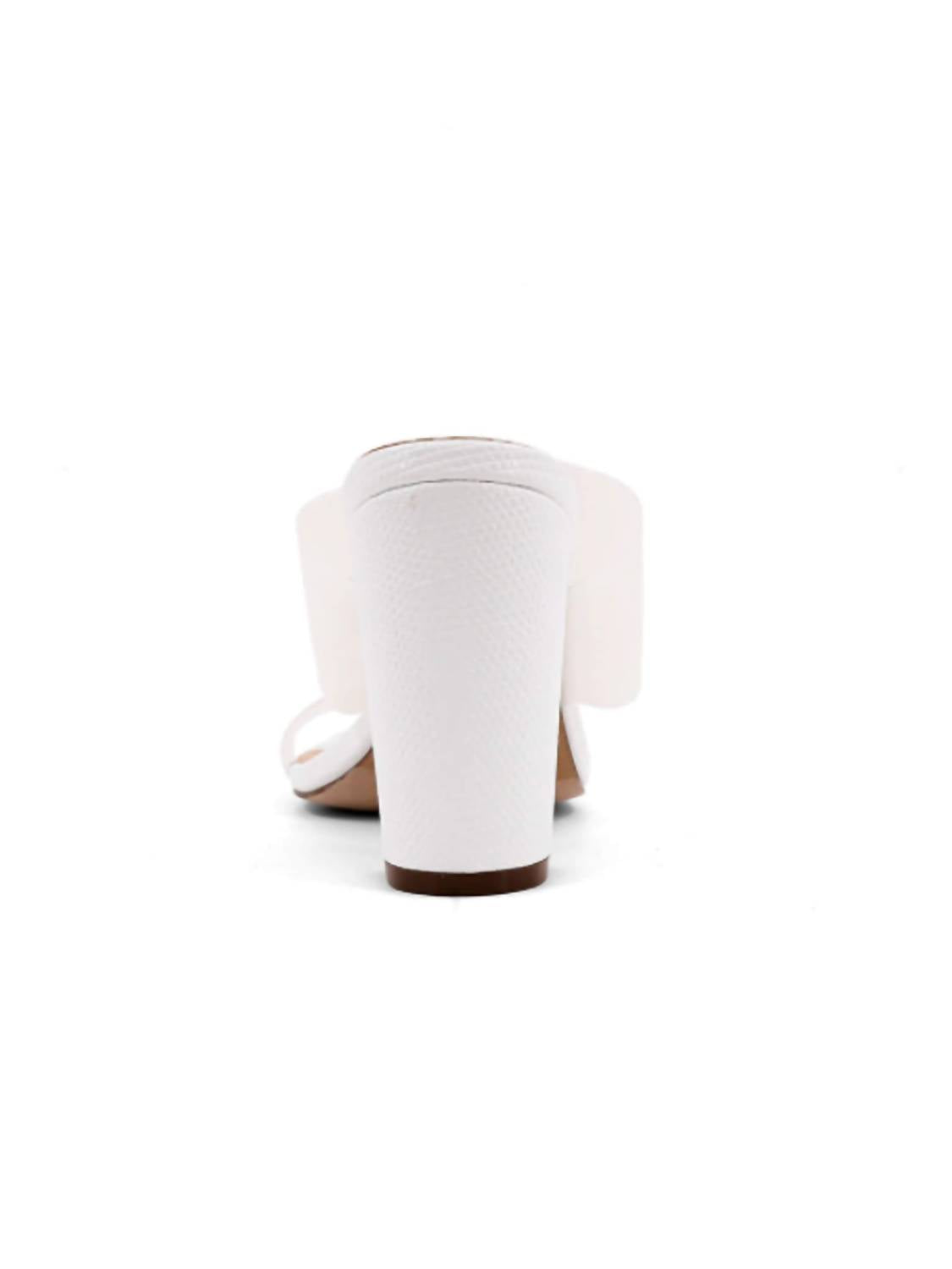 Shu Shop - Women's Gabrielle Clear Strap Block Heel
