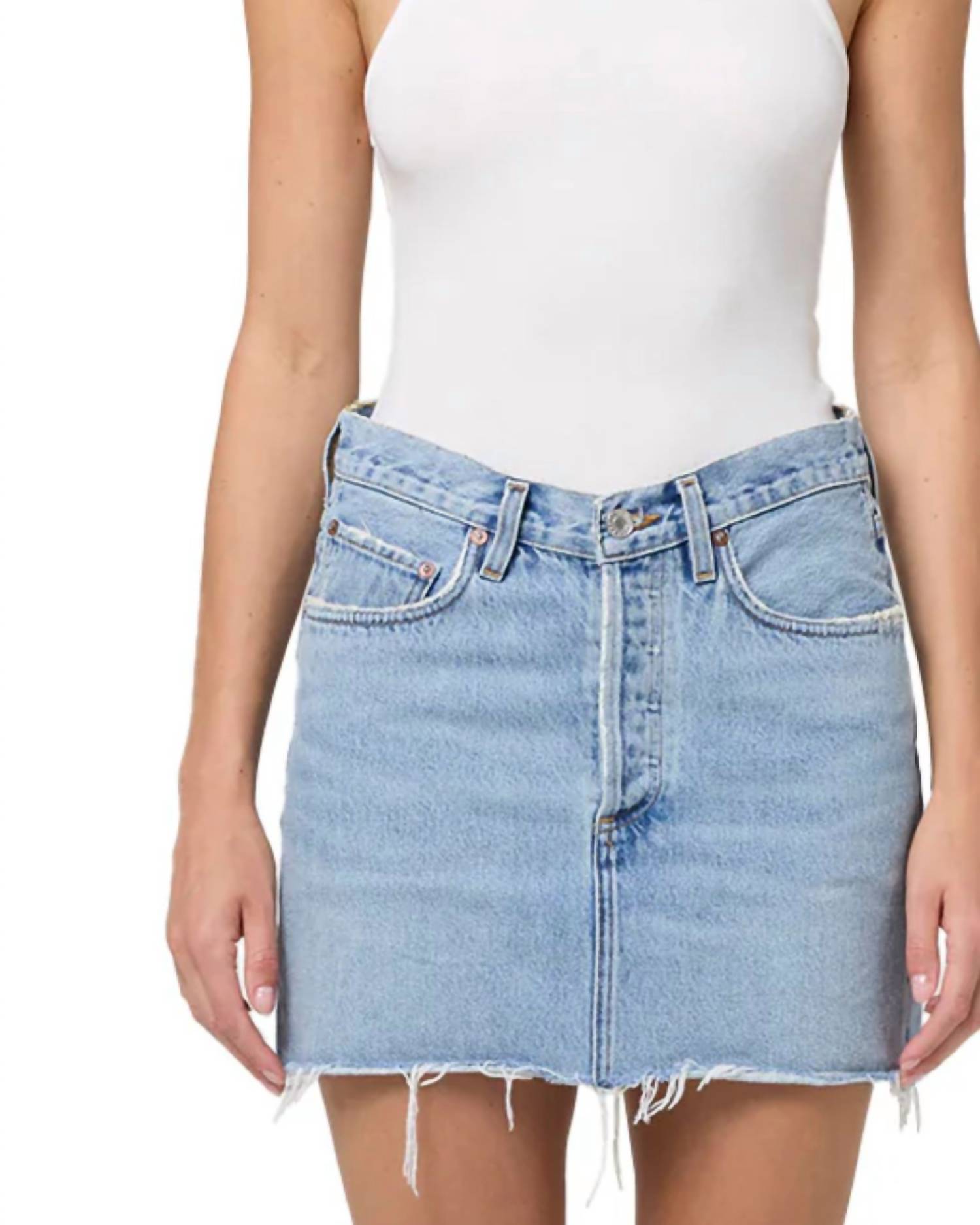 agolde-v-waist-mini-skirt-5