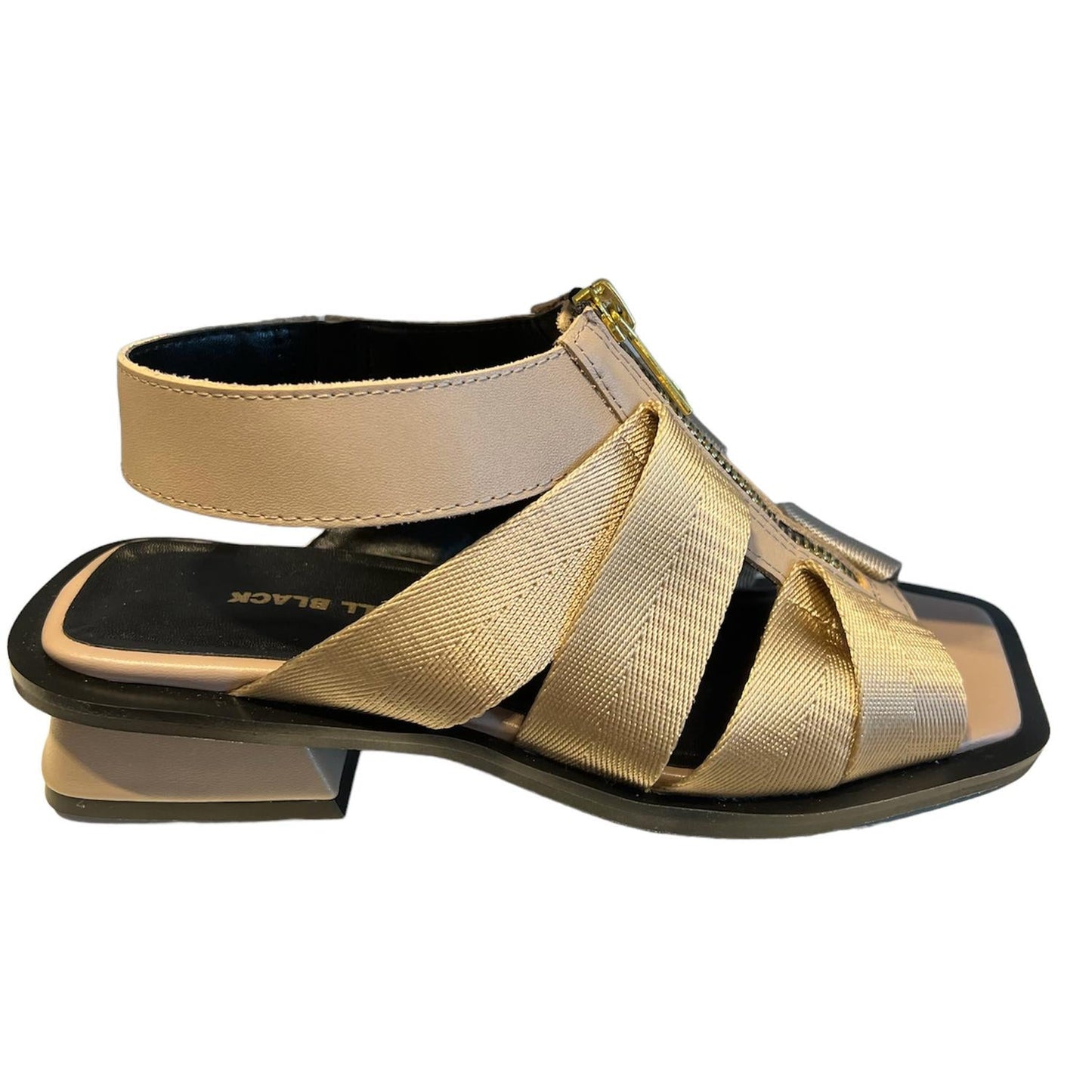 All Black - Women's Zippy Lady Sandals