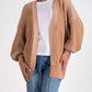 Elan - Terry Rib Relaxed Cardigan
