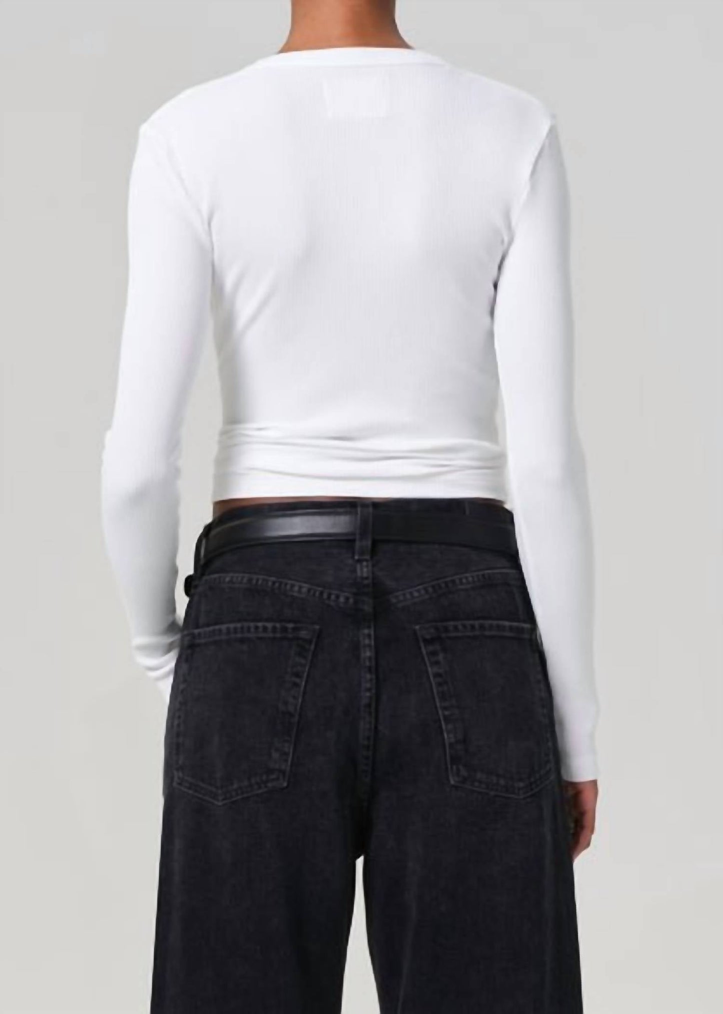 Citizens Of Humanity - Mara U-neck Long Sleeve Tee
