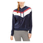 TOMMY HILFIGER Womens Navy Long Sleeve Hoodie Active Wear Top Plus 1X