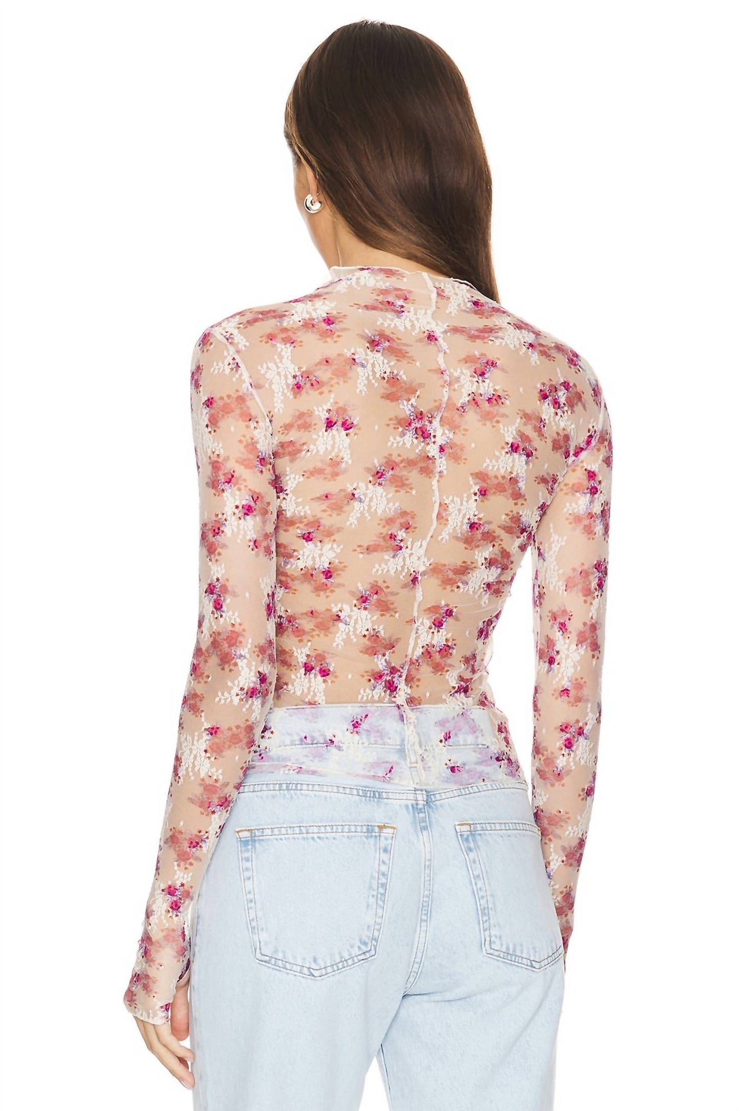 Free People - PRINTED LADY LUX LAYERING TOP