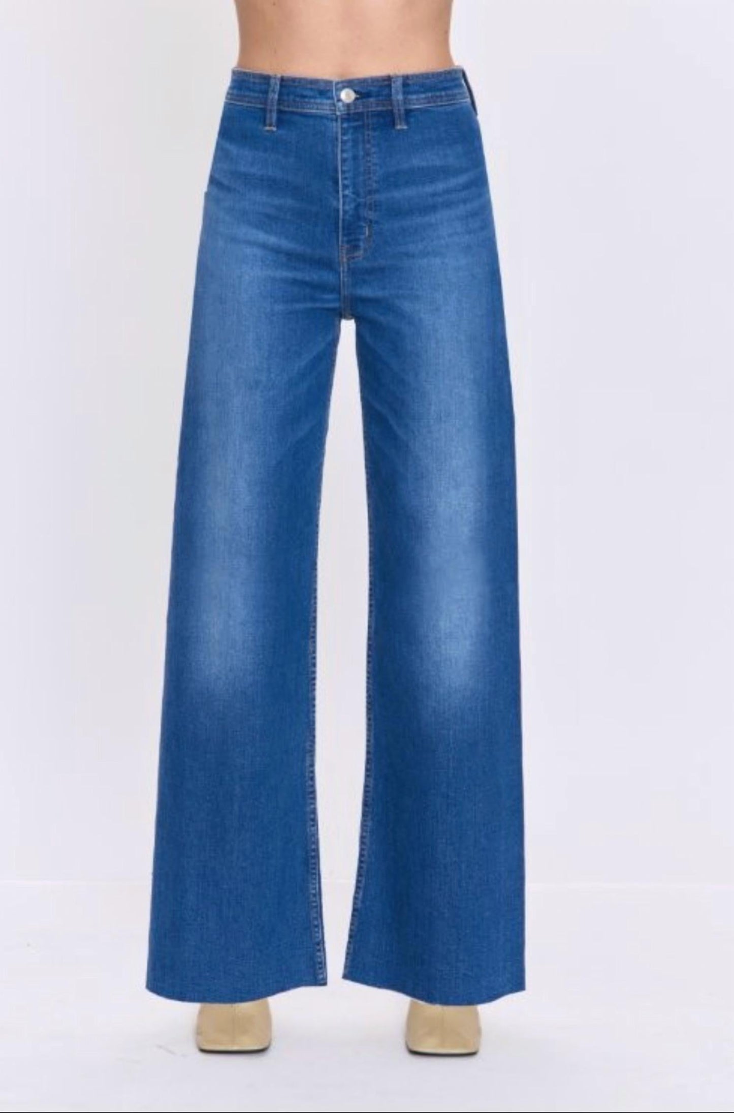 Pistola - Penny High Rise Wide Leg Jeans
