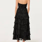 Astr - Adamaris Tiered Halter Maxi Dress