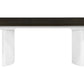 Carene - Dining Table (With Leaf) - Brown / White