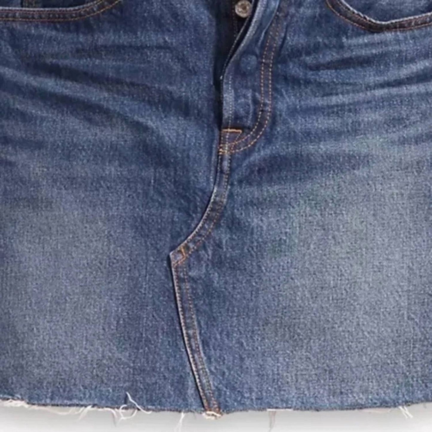 Levi'S - High Rise Deconstructed Button Fly Skirt