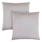 Square Decorative Throw Pillows with Hypoallergenic Insert
