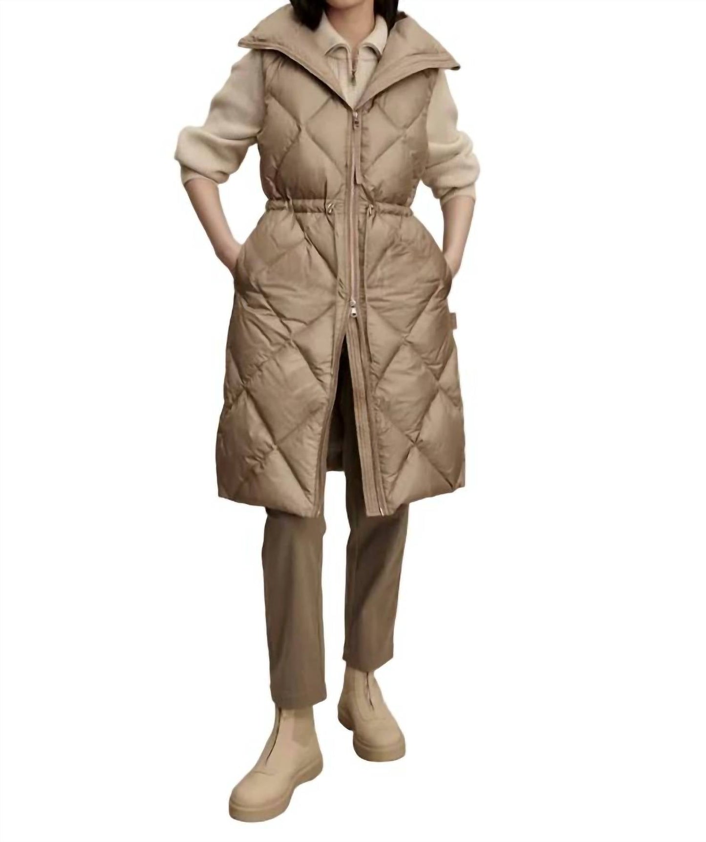 Varley - Navine Long Down Gilet