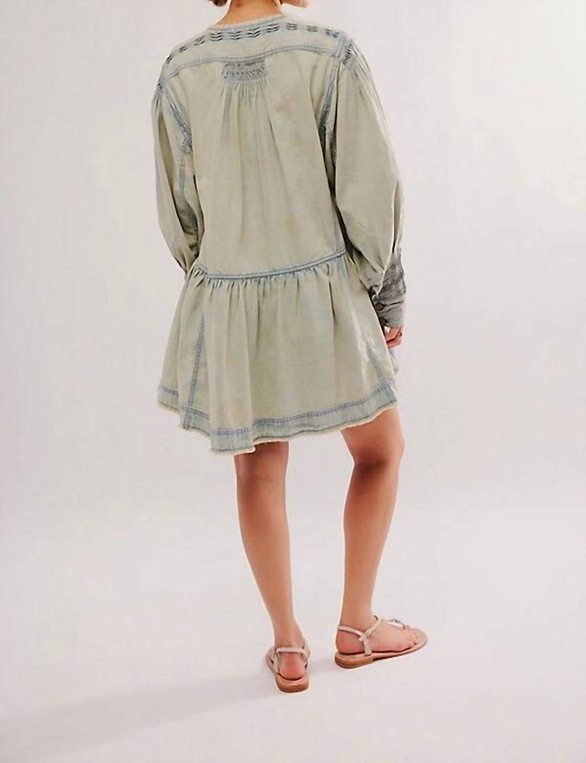 Free People - Sweet Summer Bed Front Tie Long Jacket