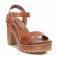 Xti - Women's Casual Heeled Platform Sandals