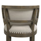 Paris 26.5' Farmhouse Counter Height Bar Stool with Backrest
