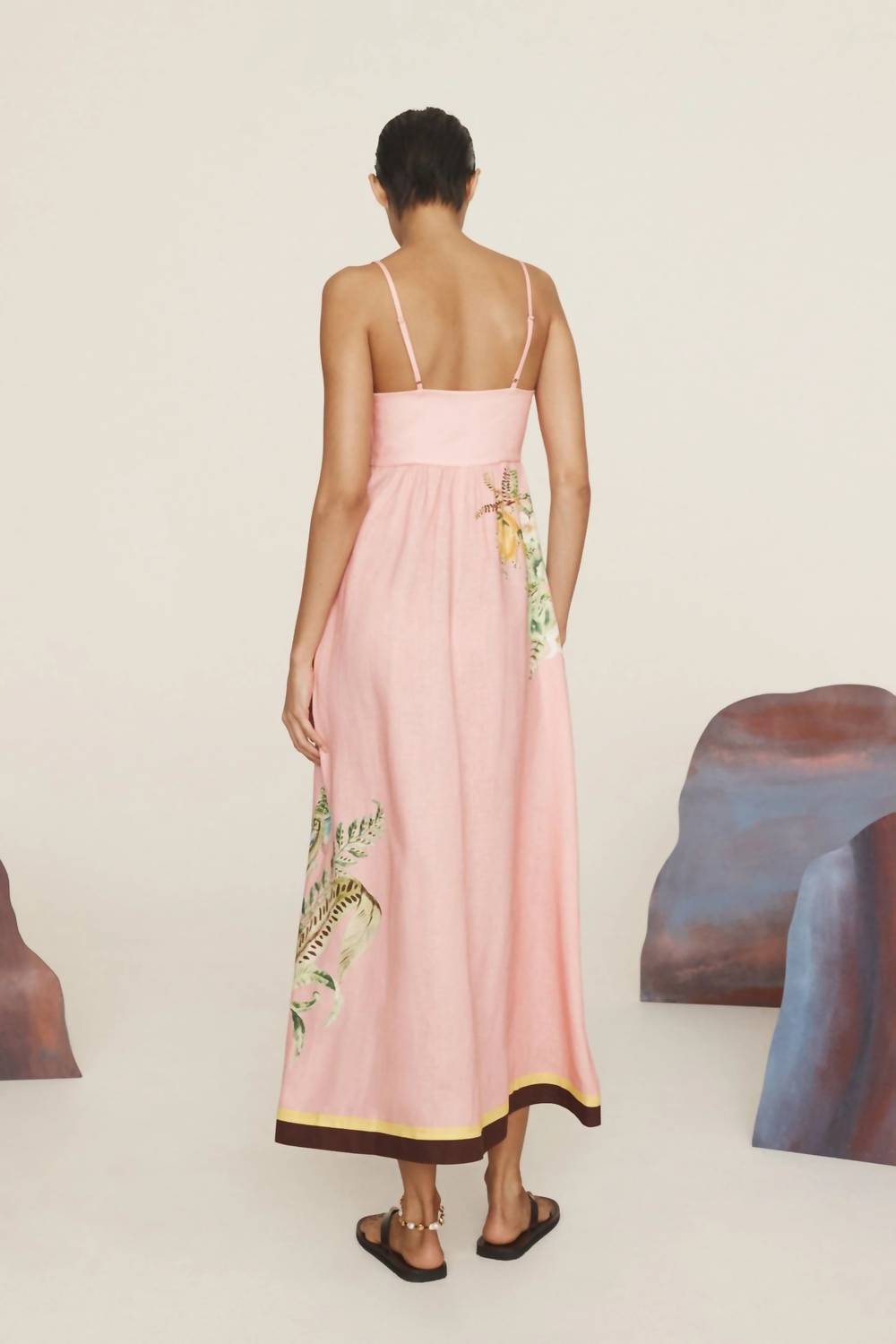 Alemais - Papaya Sundress