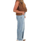 Ee:Some - Delicate Edge Lace Trim Top