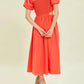 Trendsi - Heyson Smocked Cutout Midi Dress