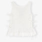 Ganni - Cotton Poplin Smock Tie String Top