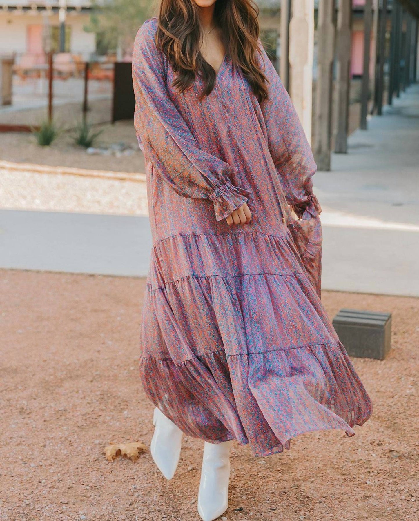 Buddylove - GRETA LONG SLEEVE MAXI DRESS