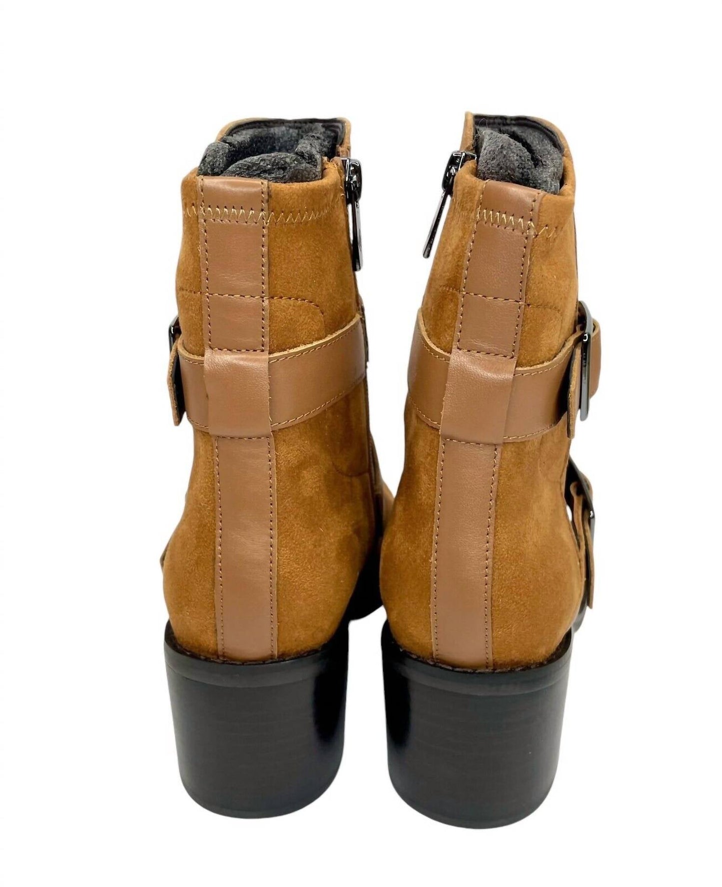 Donald Pliner - Women's Saddle Suede Leather Darby Ankle Boots