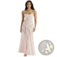 Floral Lace Backless Maxi Party Dress