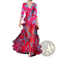 Floral Tiered Maxi Dress with Ruffled Layers