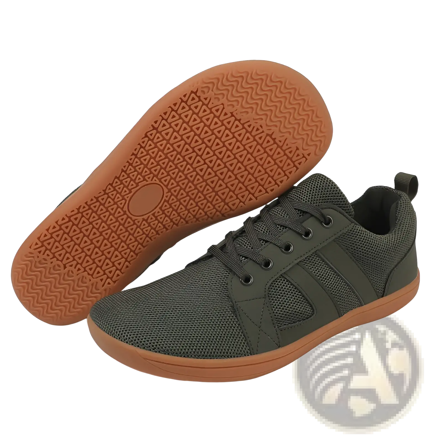 Fly-knit Wide Last Sneakers Breathable Mesh Shoes