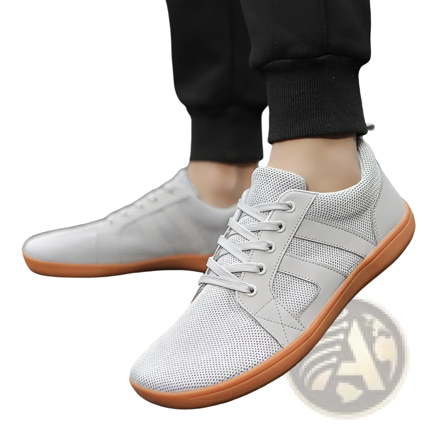 Fly-knit Wide Last Sneakers Breathable Mesh Shoes
