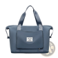 Foldable Gym Bag Waterproof Travel Duffel with Shoe Pocket